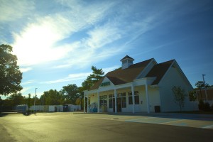 Hess Gas Station Commack Under the canopy