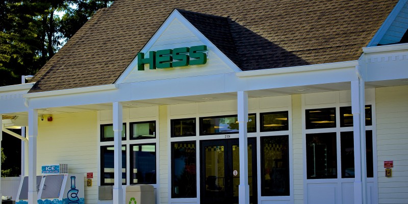 Hess Gas Station Commack Front