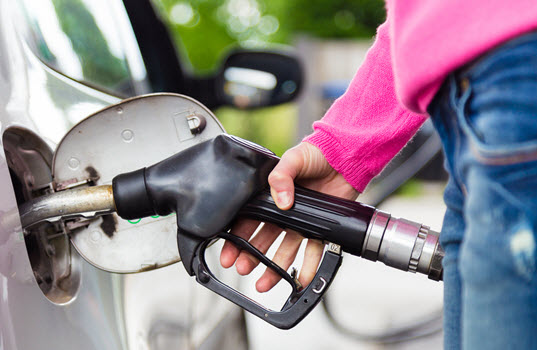 Fuel Dispensing lady