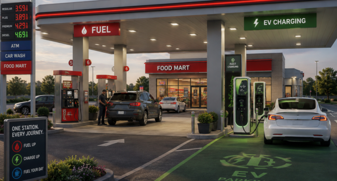 Building for the Future: Integrating EV Charging at Existing C-Stores